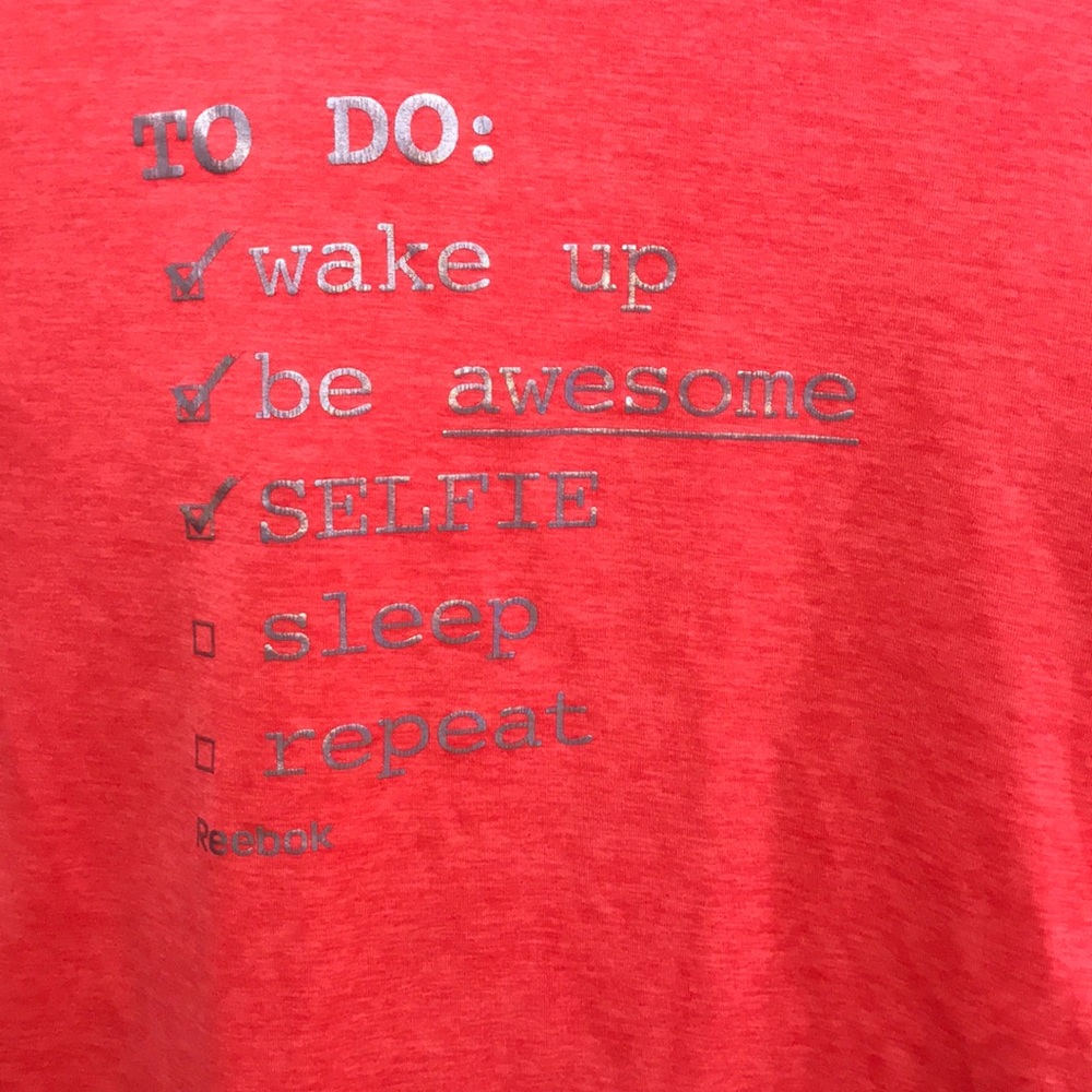 Girl’s Reebok long sleeve tee